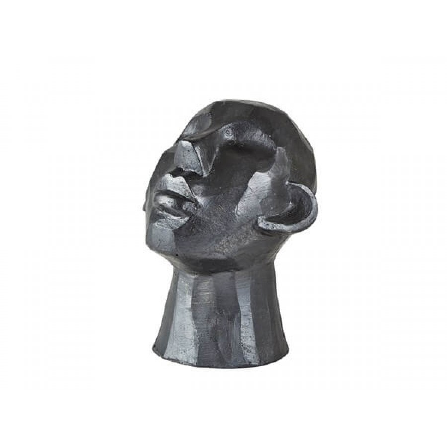 Dekorations Hoved Mørk Grå