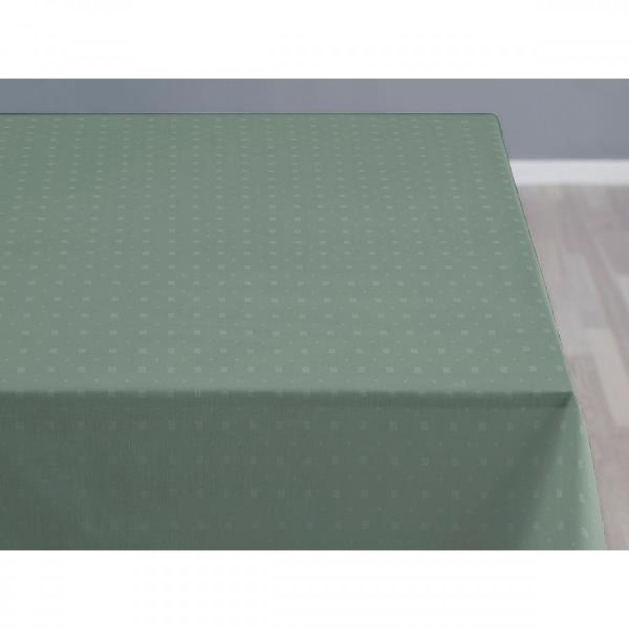 Södahl Squares Akryldug m.anti 140 cm Leaf Green