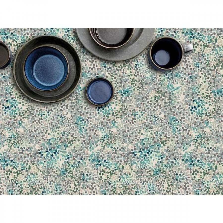 Södahl Alba Teal Akryldug m.anti 140 cm 