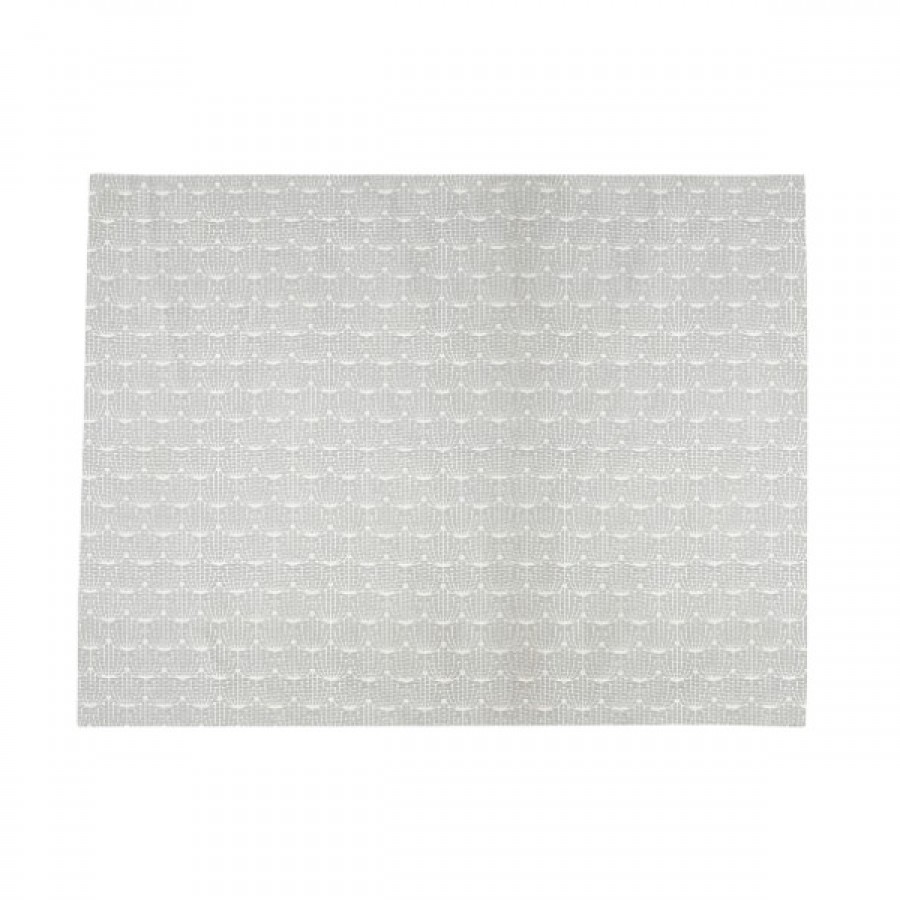 Krasilnikoff Dækkeserviet 35x48 Blossom Grey