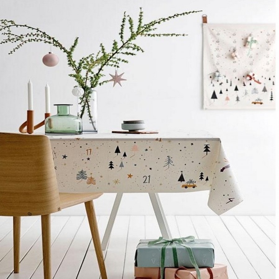 Södahl Akryldug December Juledug 140 cm bred