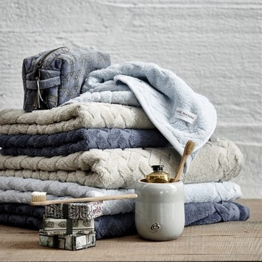 Lene Bjerre Jaquard Vævet Håndklæder 50x100 