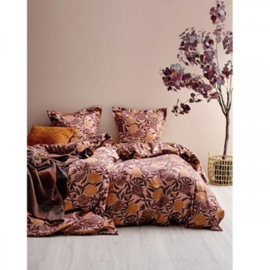 Södahl Organic Tapestry Sengesæt 140x200 Maroon