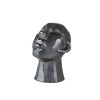 Dekorations Hoved Mørk Grå
