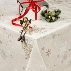 Jule Voksdug Frosty 140 cm Bred