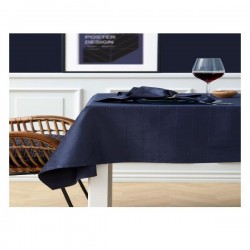 Södahl Organic Refined Damask Dug Indigo