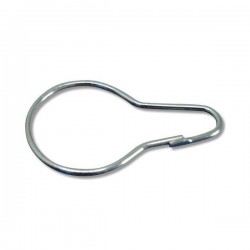 Metal Springring til Badeforhæng 12 stk.