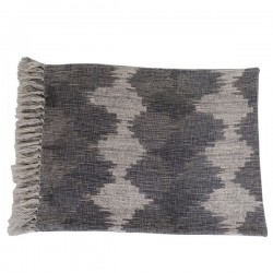 Typo Plaid Grå 130x170